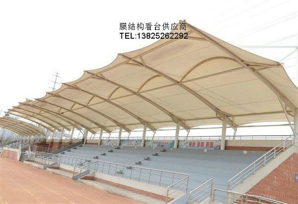 四川巴中體育膜結(jié)構(gòu)工程選用進口膜材杜肯B18089